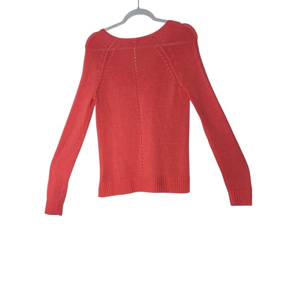 Lilly Pulitzer Cardigan Women's‎ Small Coral Knit Beach Career - Picture 2 of 8